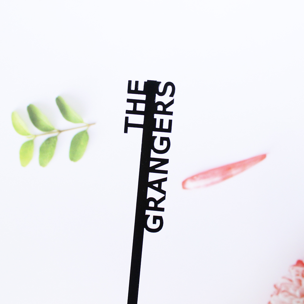Cocktail Recipe Book - 30/50/100Pcs Personalized Acrylic Stirrers Custom Lasercut