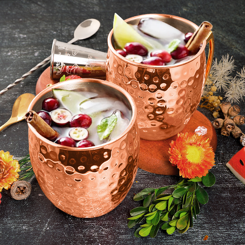 Mule Copper Mug - Moscow Mule Stainless Steel Mugs Metal
