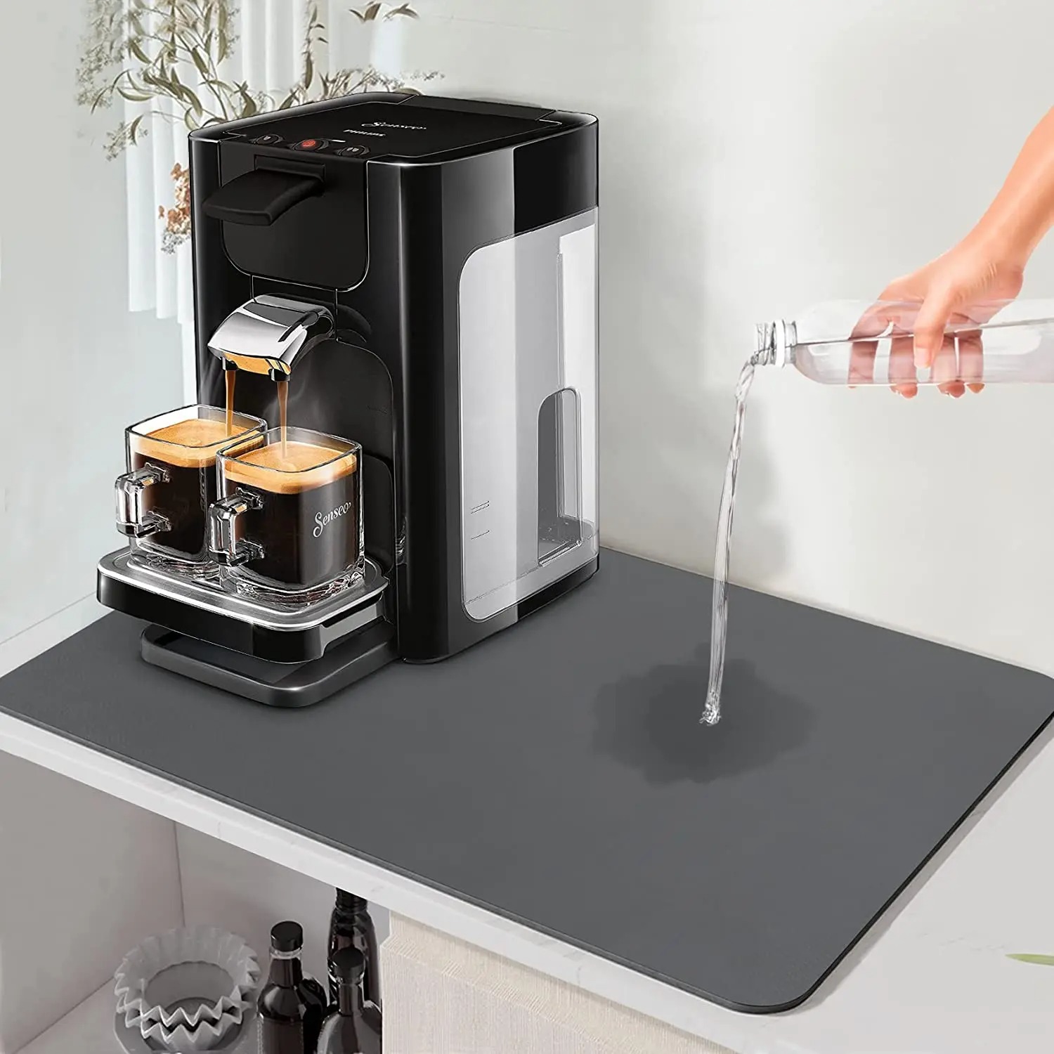 Super Absorbent Kitchen Tablew - Bar Mat Rubber recension och pris