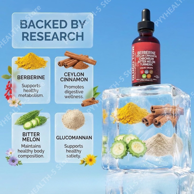 Berberine with Ceylon Cinnamon - Bitters Bottle Set recension och pris