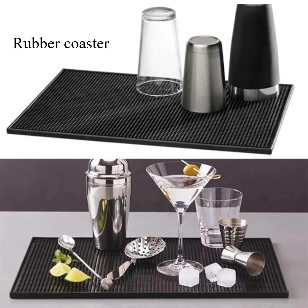 Rubber Bar Mat Coasters Coffee - Bar Mat Rubber recension och pris