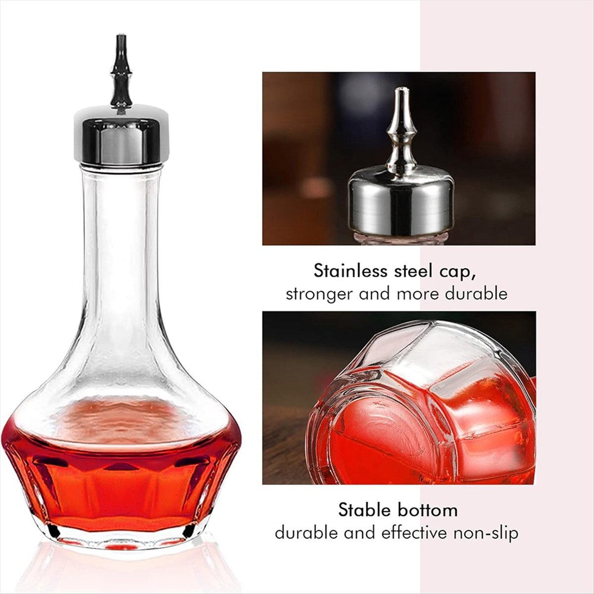 A75K 6 PCS Bitters Bottle Set  - Bitters Bottle Set recension och pris