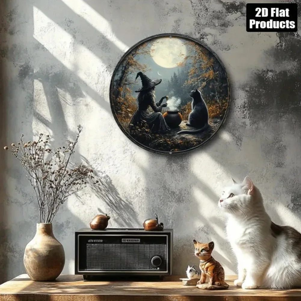 1PC Retro Halloween Wall Decor - Home Bar And Kitchen recension och pris