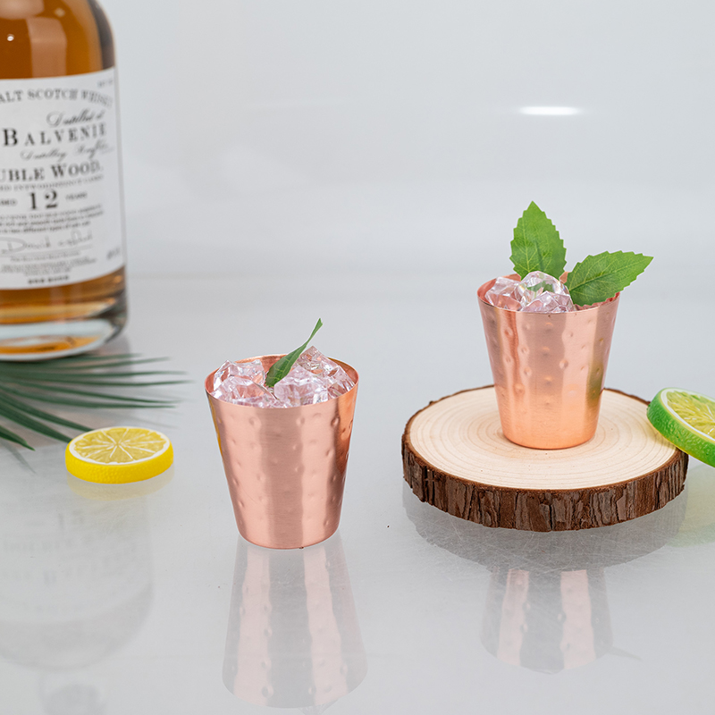 3Pcs New 60ml 100% Copper Cups - Mule Copper Mug recension och pris