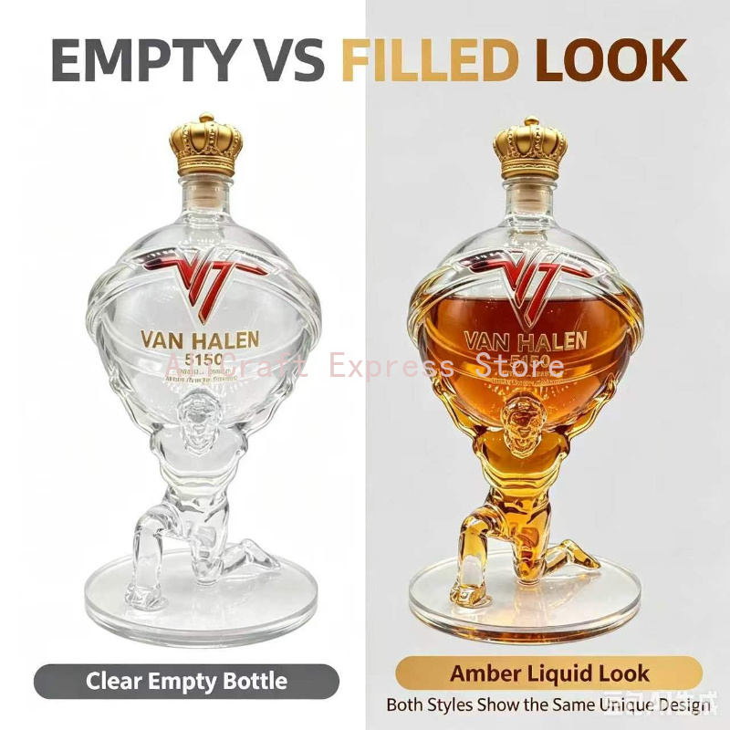 Van Halen 5150 Themed Atlas Gl - Decanter Globe Set recension och pris