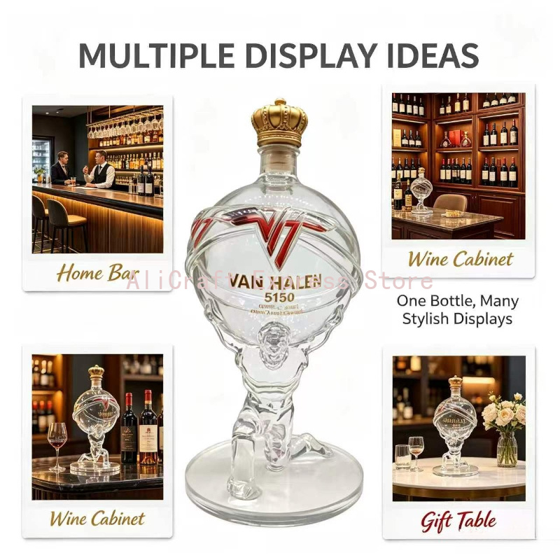 Van Halen 5150 Themed Atlas Gl - Decanter Globe Set recension och pris
