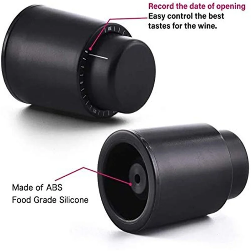 Vacuum Wine Preserver with Tim - Wine Preservation Pump recension och pris