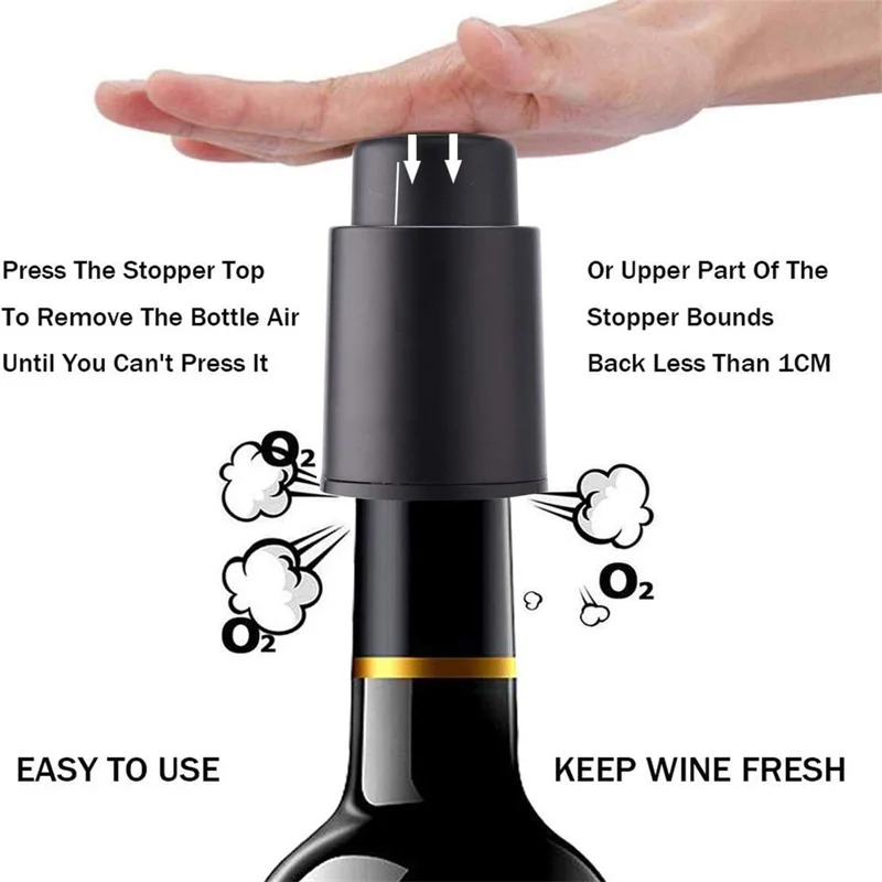 Vacuum Wine Preserver with Tim - Wine Preservation Pump recension och pris