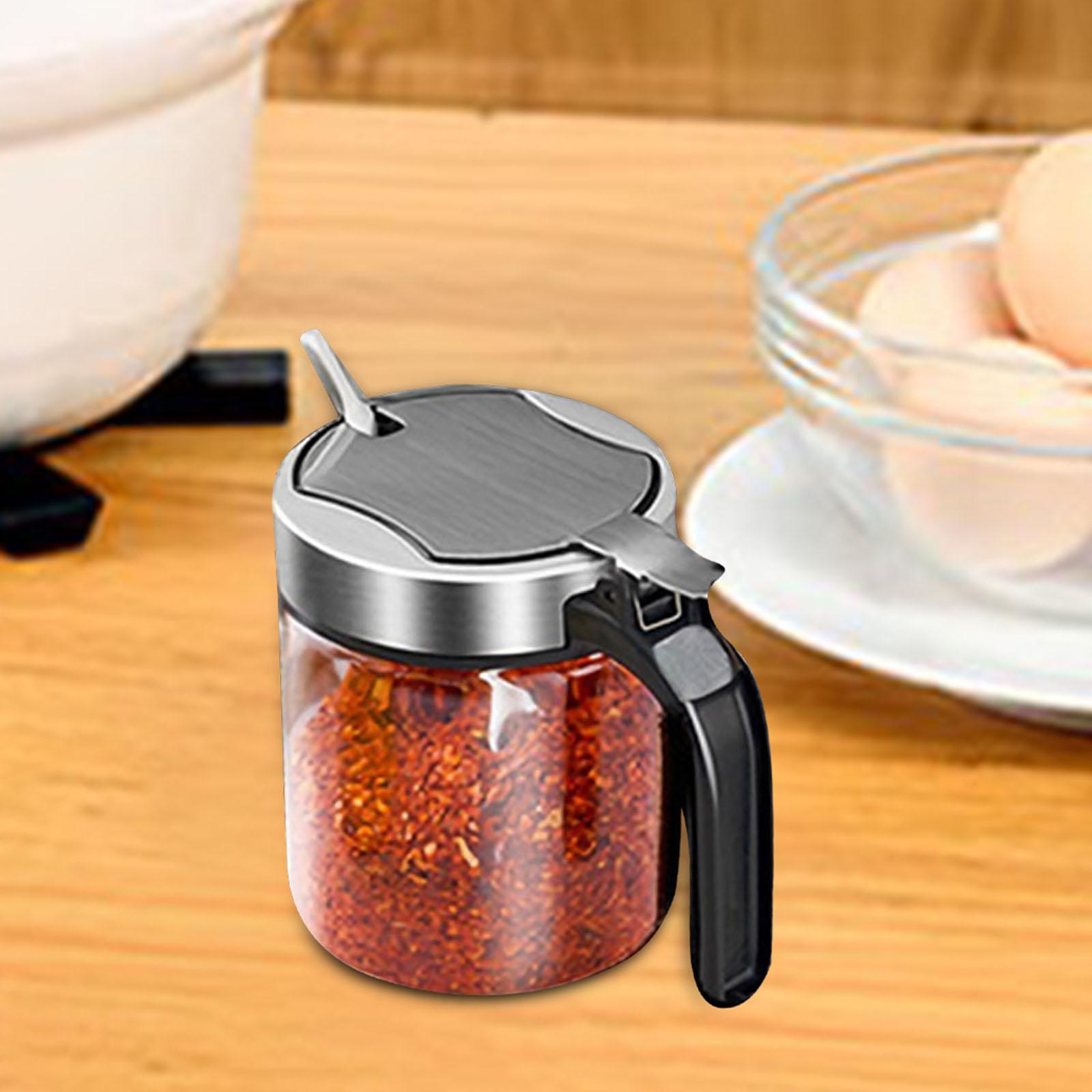 Glass Seasoning Jar Seasoning  - Home Bar And Coffee recension och pris