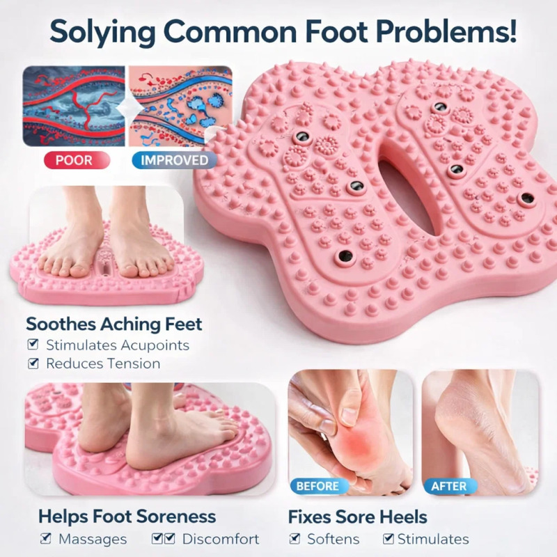 Foot Massage Mat For Indoor Ou - Bar Mat Rubber recension och pris