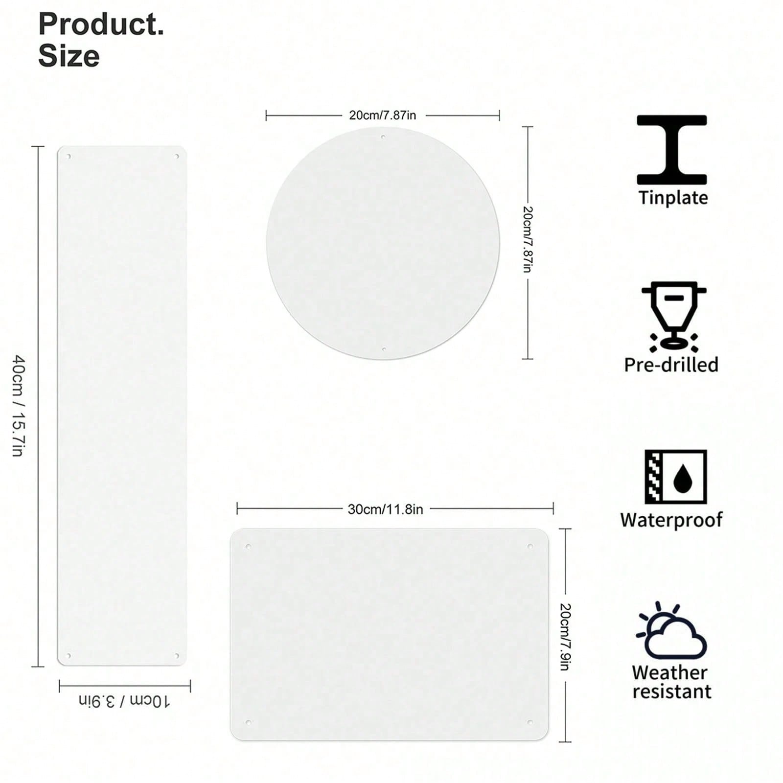 2D Flat, 1pc, 1pc Sign, Tropic - Home Bar And Kitchen recension och pris