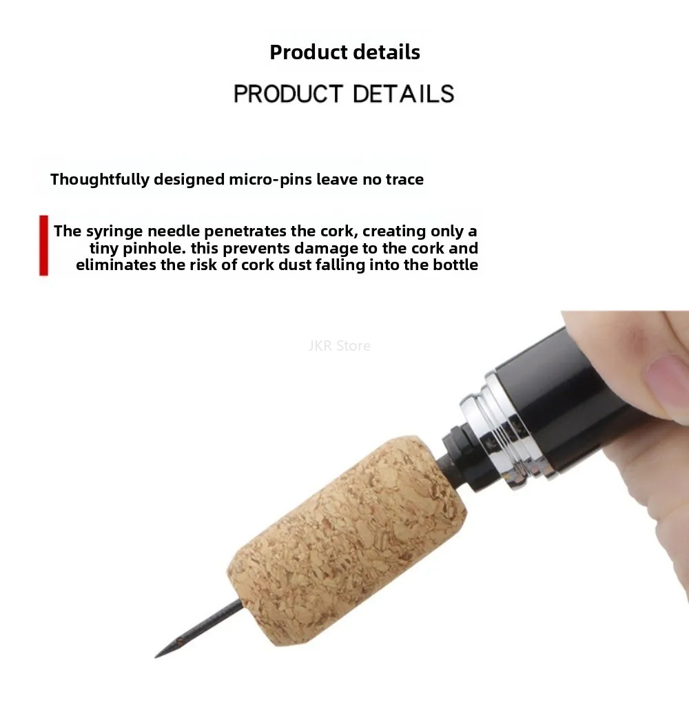 Air Pressure Wine Bottle Opene - Wine Preservation Pump recension och pris