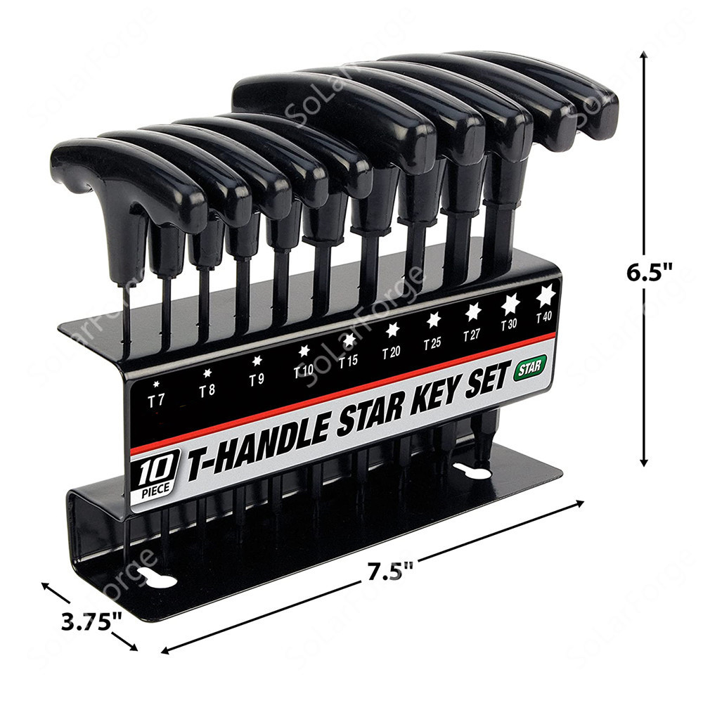 10pc Metric or Inch T-Handle H - Home Bar Supplies recension och pris