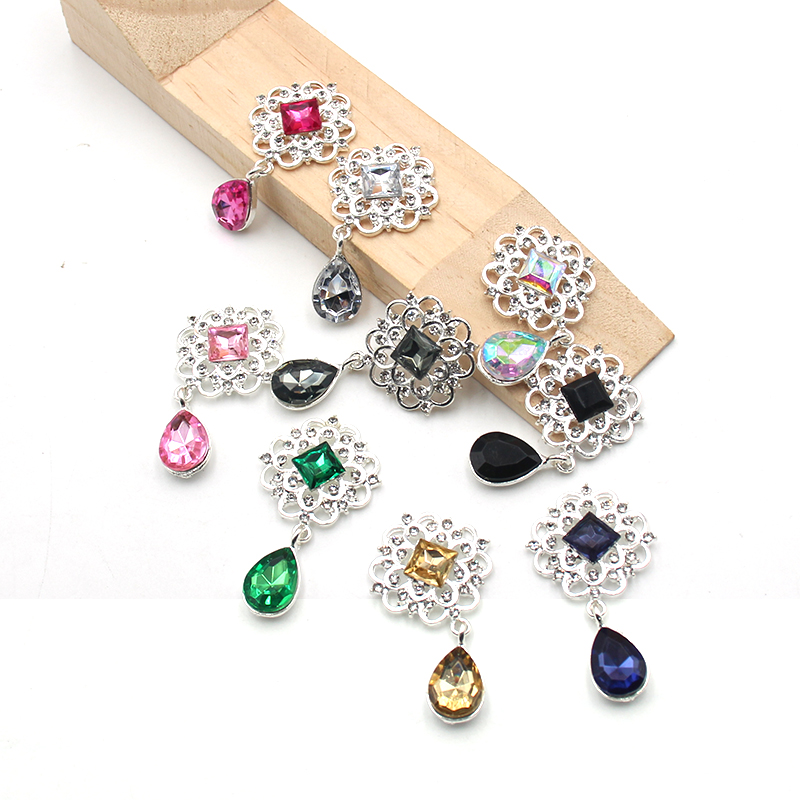Shiny 25 * 46MM 10Pcs Crystal  - Cocktail Recipe Book recension och pris