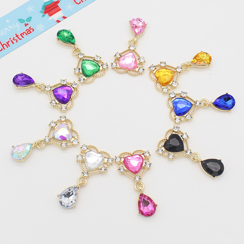 10Pc 20*40mm NEW Heart Crystal - Cocktail Recipe Book recension och pris