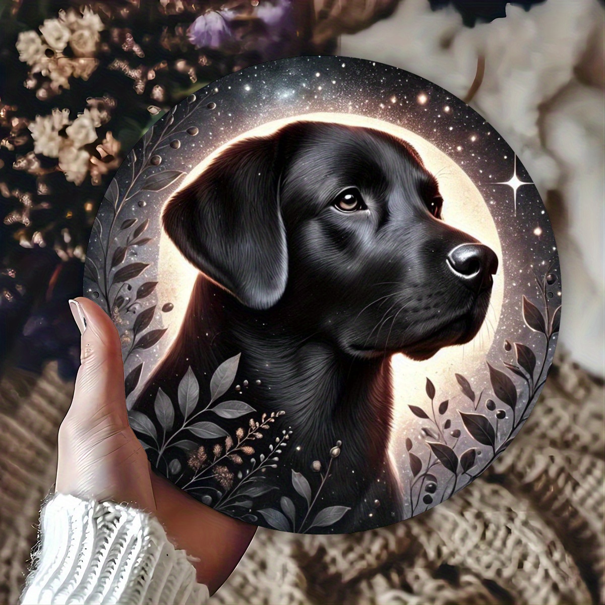 Charming Black Labrador and Ki - Home Bar And Kitchen recension och pris