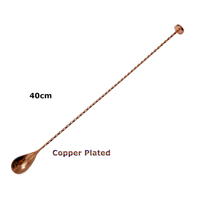 Free Shipping 40cm Stainless S - Bar Spoon Twisted recension och pris