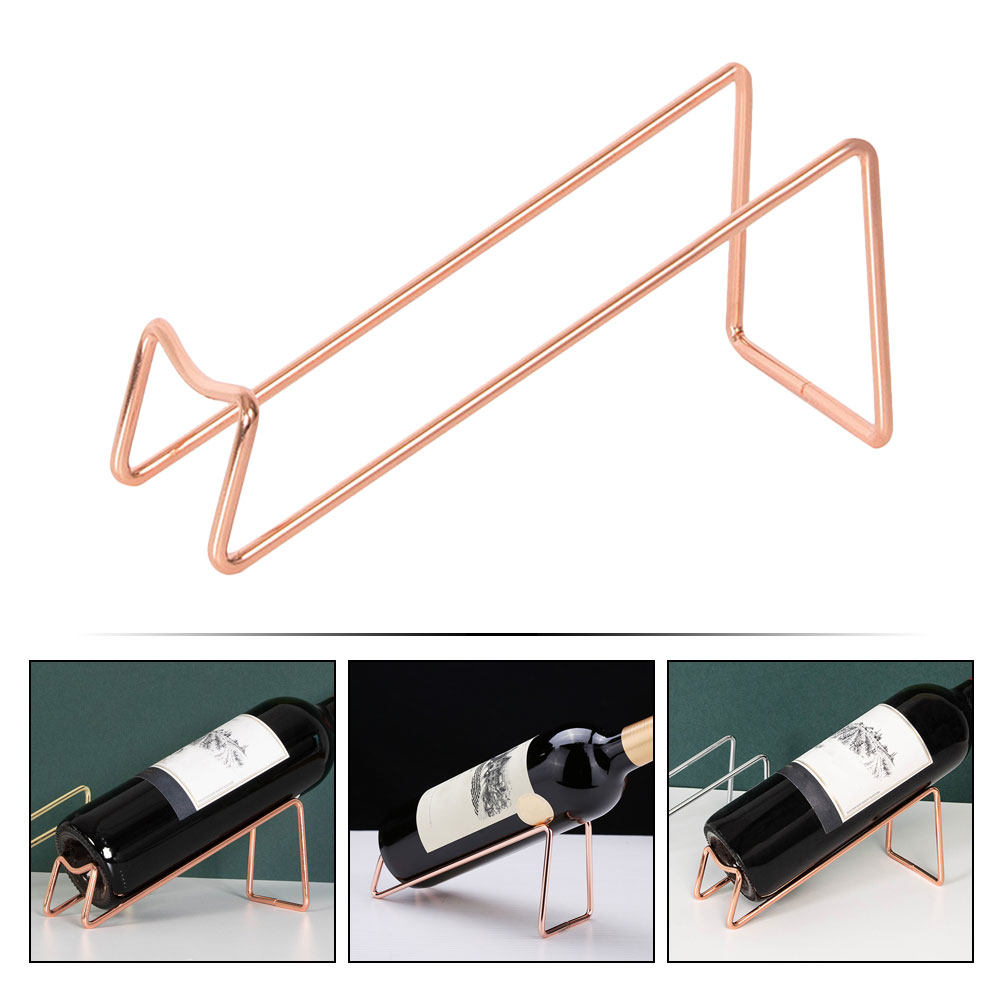 Minimalist Iron Wine Holder Si - Home Bar Stand recension och pris