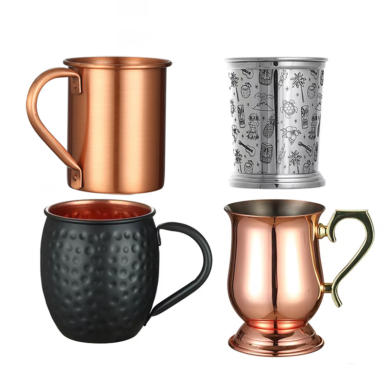Hammered Copper Plated Stainle - Mule Copper Mug recension och pris