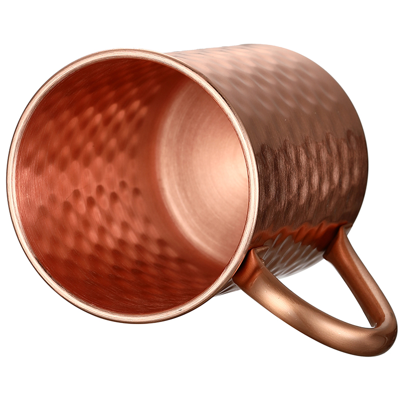 Hammered Copper Plated Stainle - Mule Copper Mug recension och pris