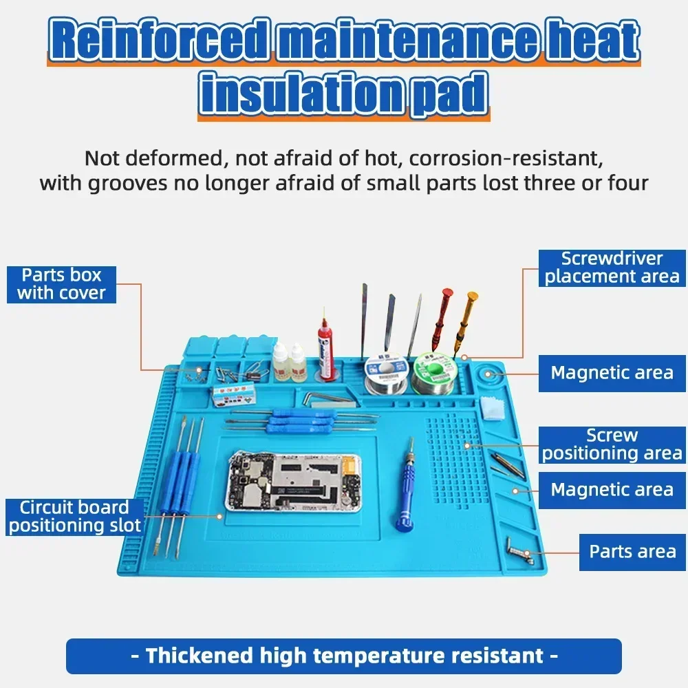 Heat Insulation Magnetic Silic - Bar Mat Rubber recension och pris