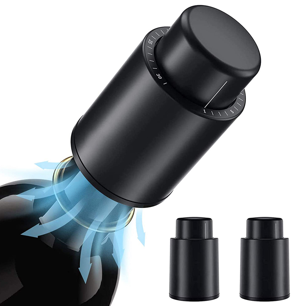 Vacuum Wine Bottle Stopper Sea - Wine Preservation Pump recension och pris