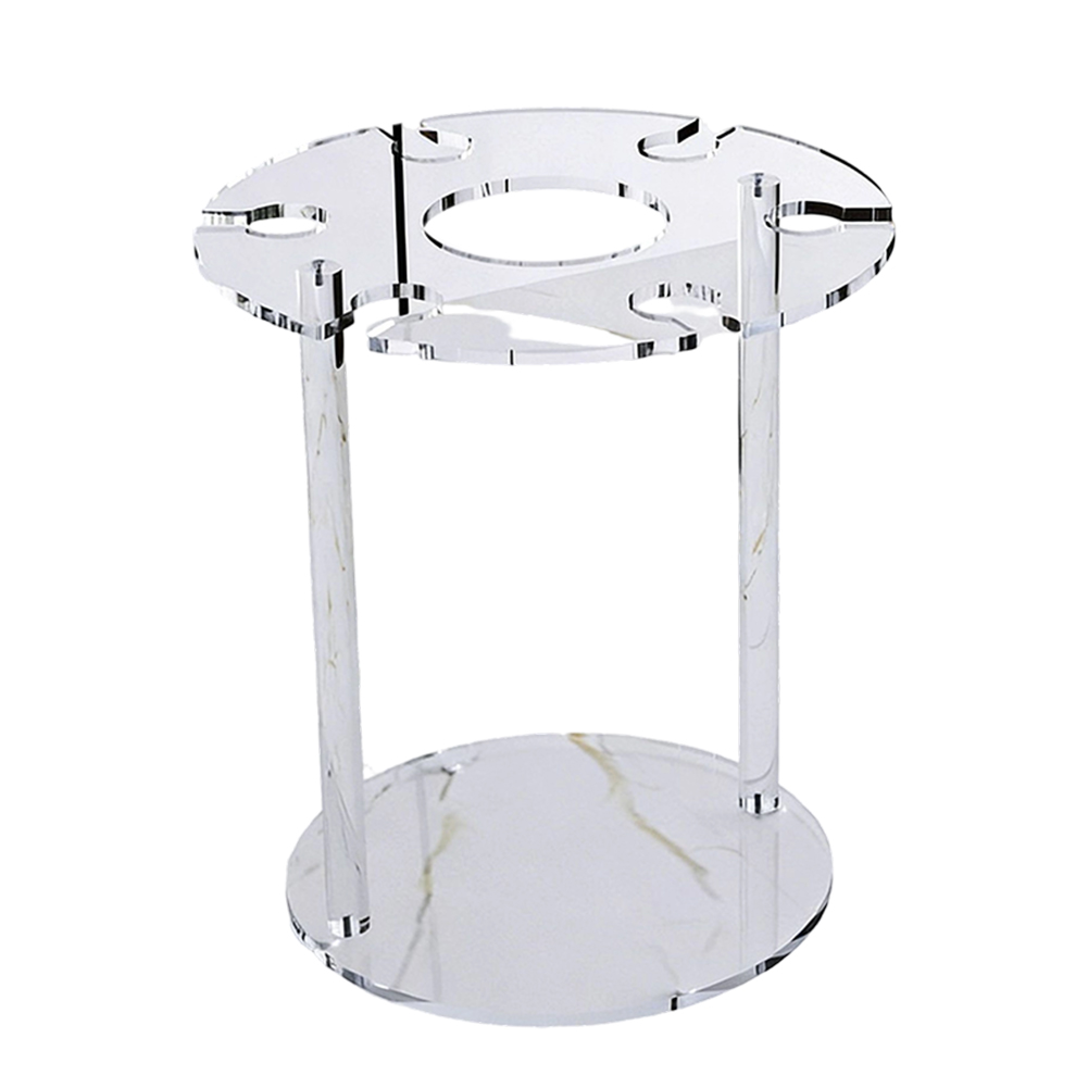 Transparent Wine Glass Rack 6  - Home Bar Stand recension och pris