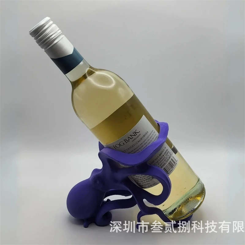 Octopus Wine Bottle Rack Table - Home Bar Stand recension och pris