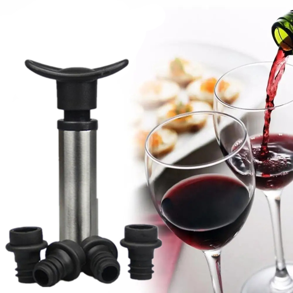 Wine Stopper with Vacuum Wine  - Wine Preservation Pump recension och pris