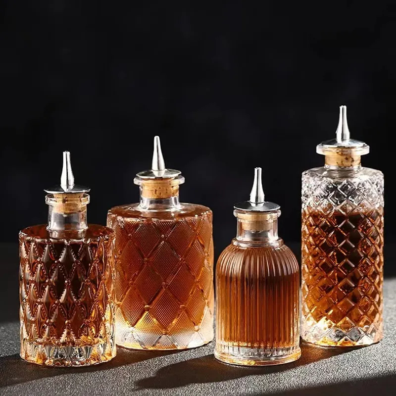 Cocktail Bitters Bottles With  - Bitters Bottle Set recension och pris