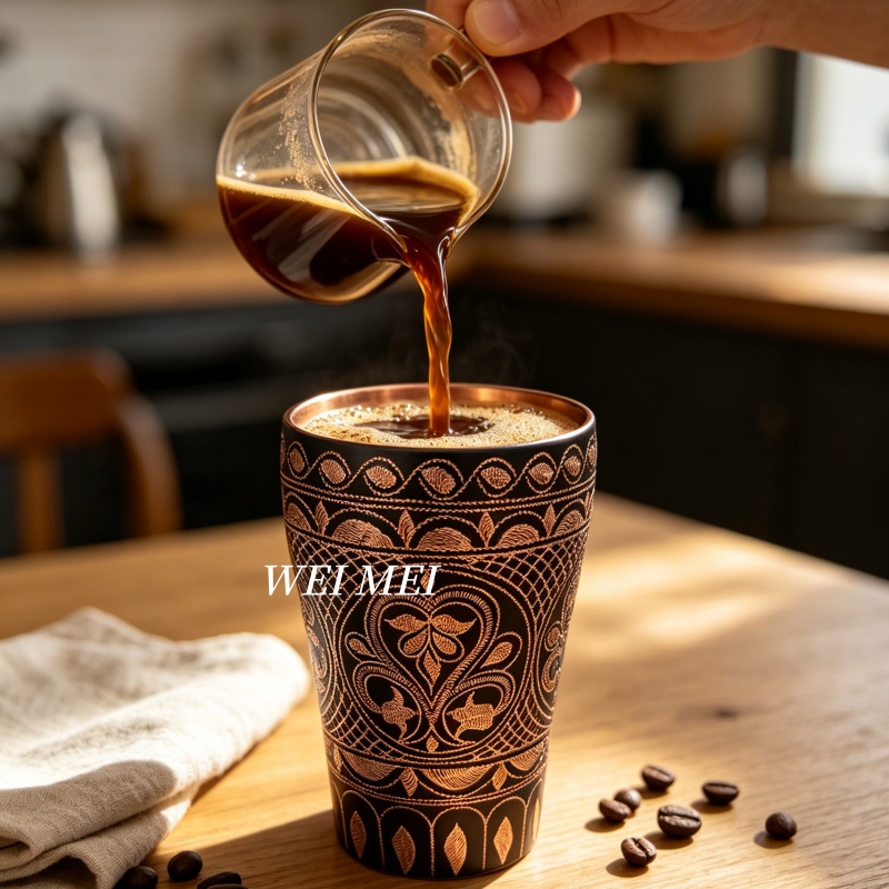 Handcrafted Copper Breakfast C - Mule Copper Mug recension och pris