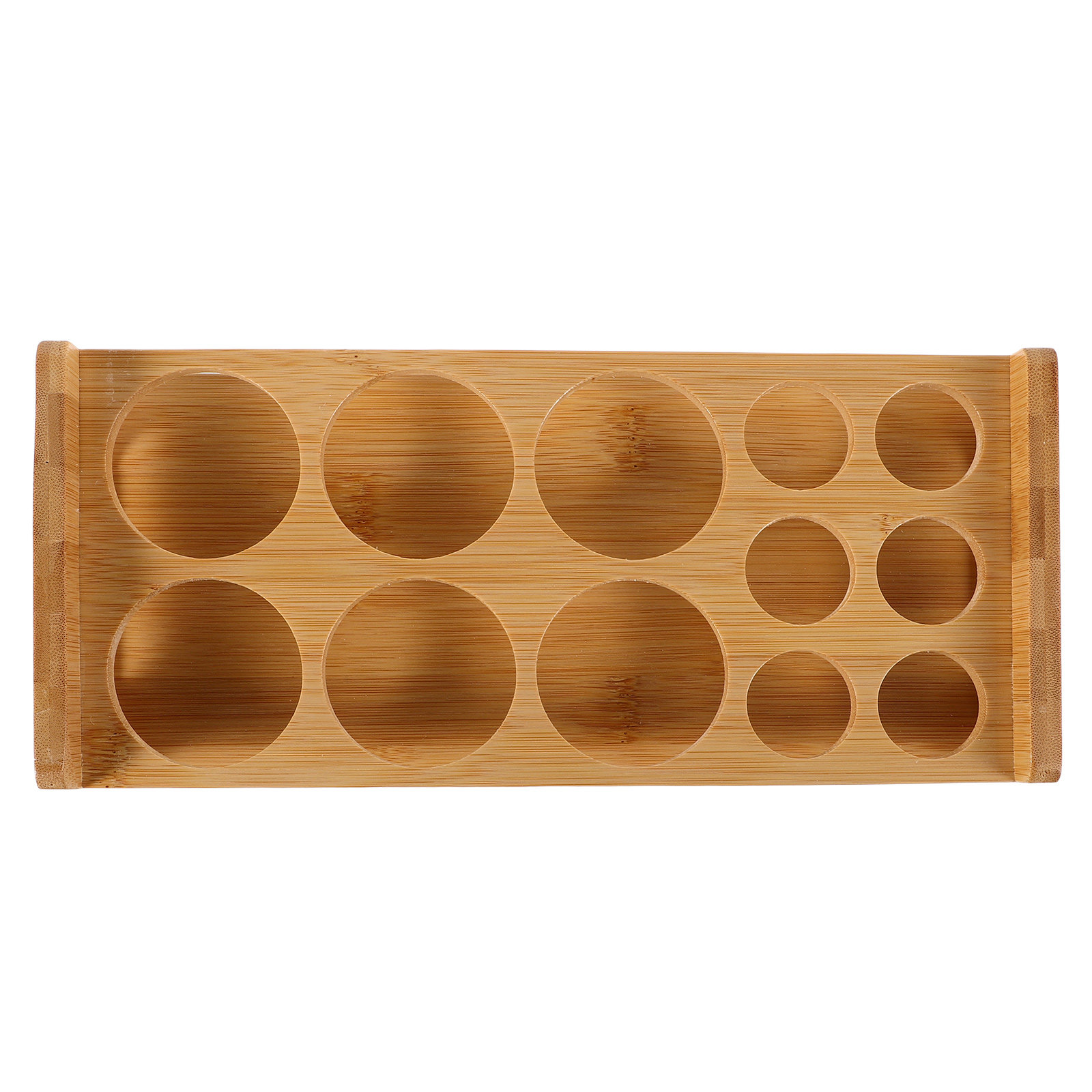 Bamboo Shot Glass Holder Premi - Home Bar Stand recension och pris