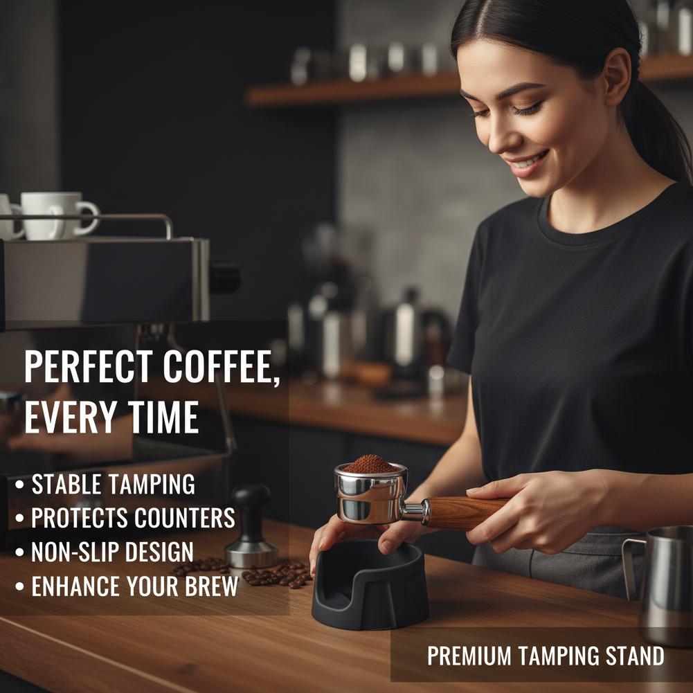 Silicone Espresso Tamper Mat N - Bar Mat Rubber recension och pris