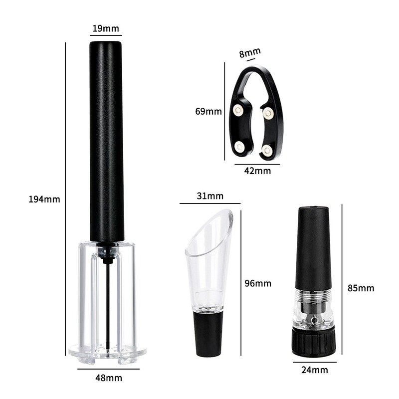 Air Pump Wine Bottle Opener Ai - Wine Preservation Pump recension och pris