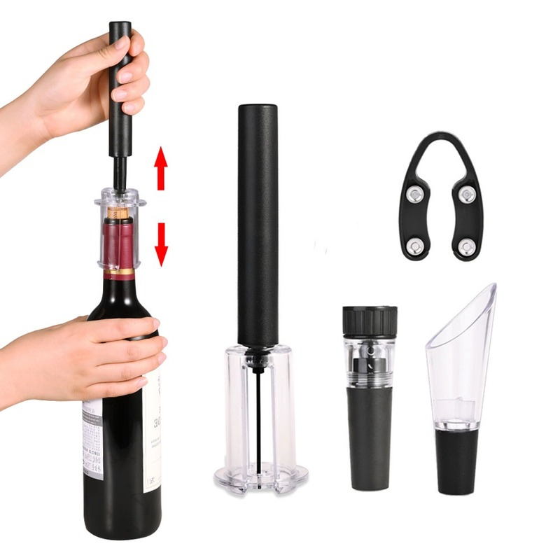 Air Pump Wine Bottle Opener Ai - Wine Preservation Pump recension och pris