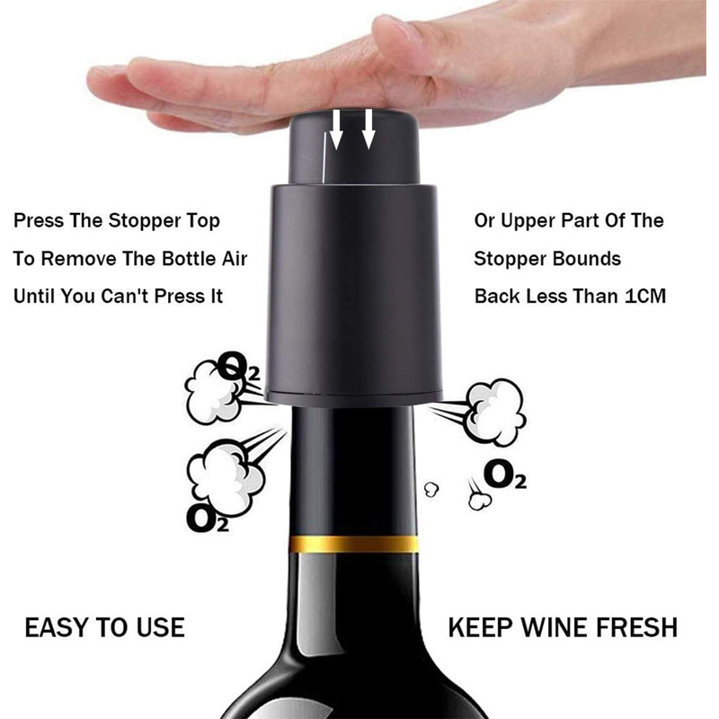 LMETJMA Wine Bottle Stoppers R - Wine Preservation Pump recension och pris