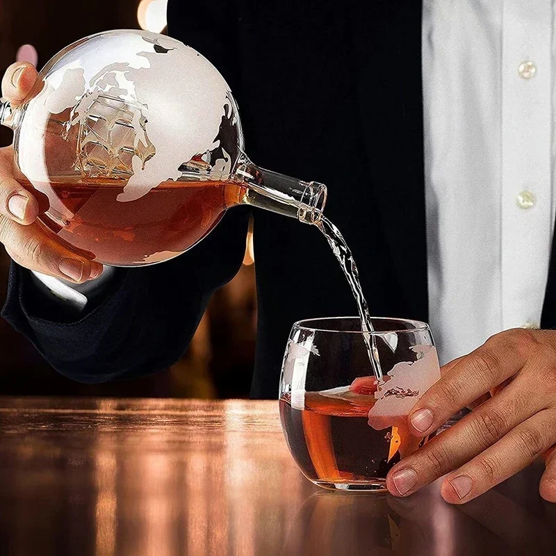 1L Creative Globe Decanter Set - Decanter Globe Set recension och pris