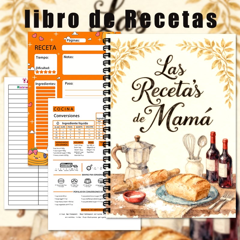 Español Recipe Notebook A5 Rec - Cocktail Recipe Book recension och pris